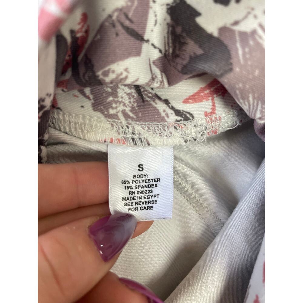Mono B & Freely Mid Rise Cropped Workout Leggings Bundle Size Small Athletic Gym - Picture 5 of 6